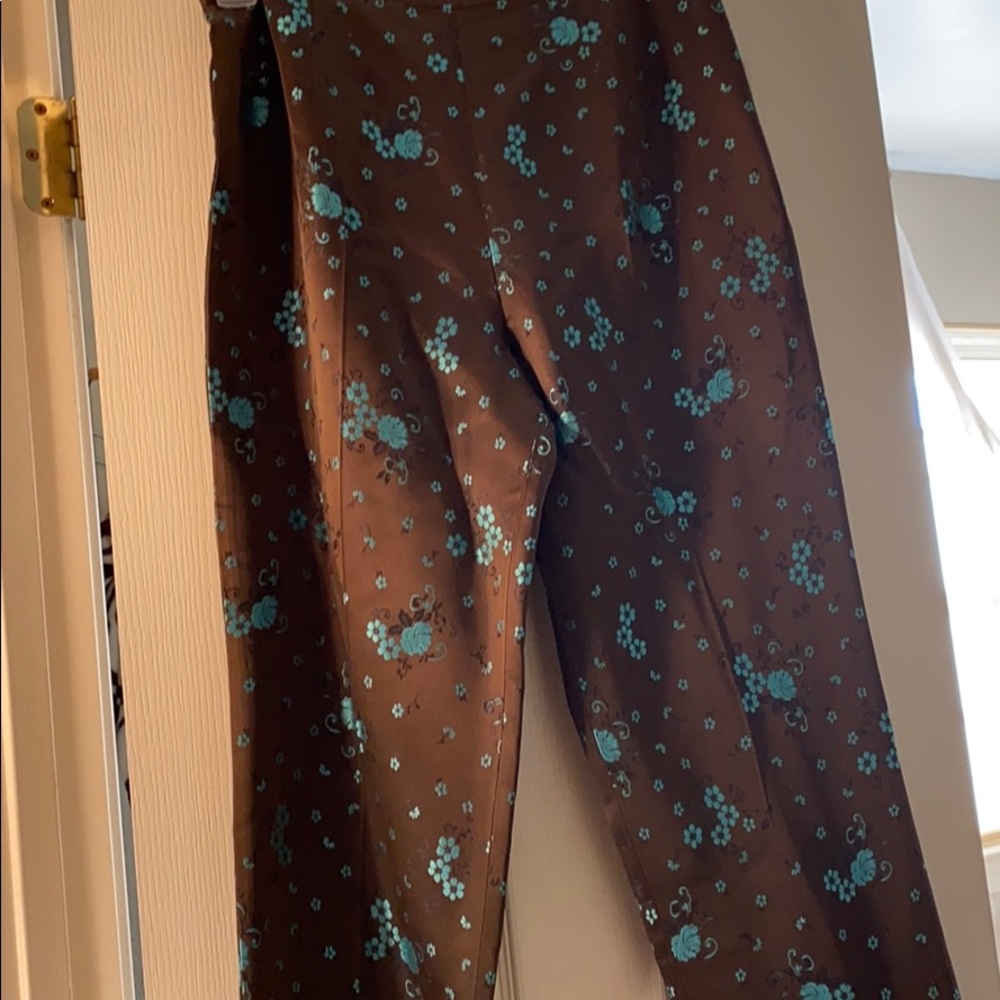 Flowered Pants
